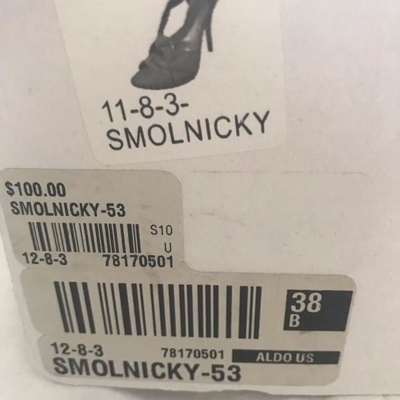 Aldo Pink Suede Heels Size 8 - Picture 8 of 10